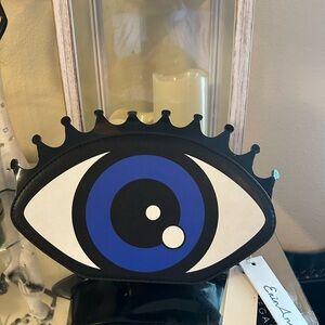 Eye Design crossbody bag